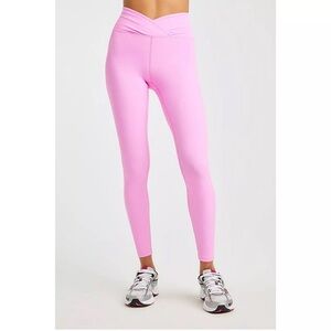 YEAR OF OURS Veronica Ribbed Leggings in Pink